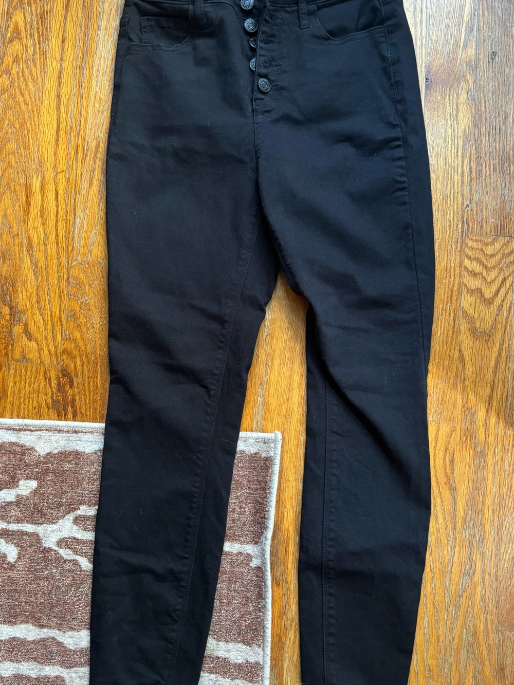 Carly Jean Los Angeles Black Skinny High-Rise Jeans